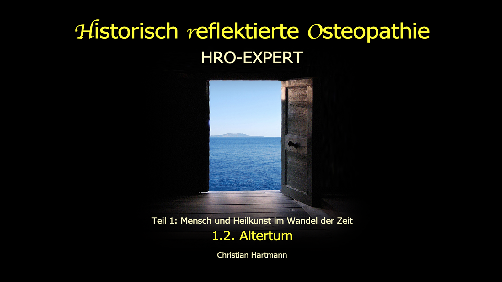 HRO-EXPERT: 1.2. Altertum