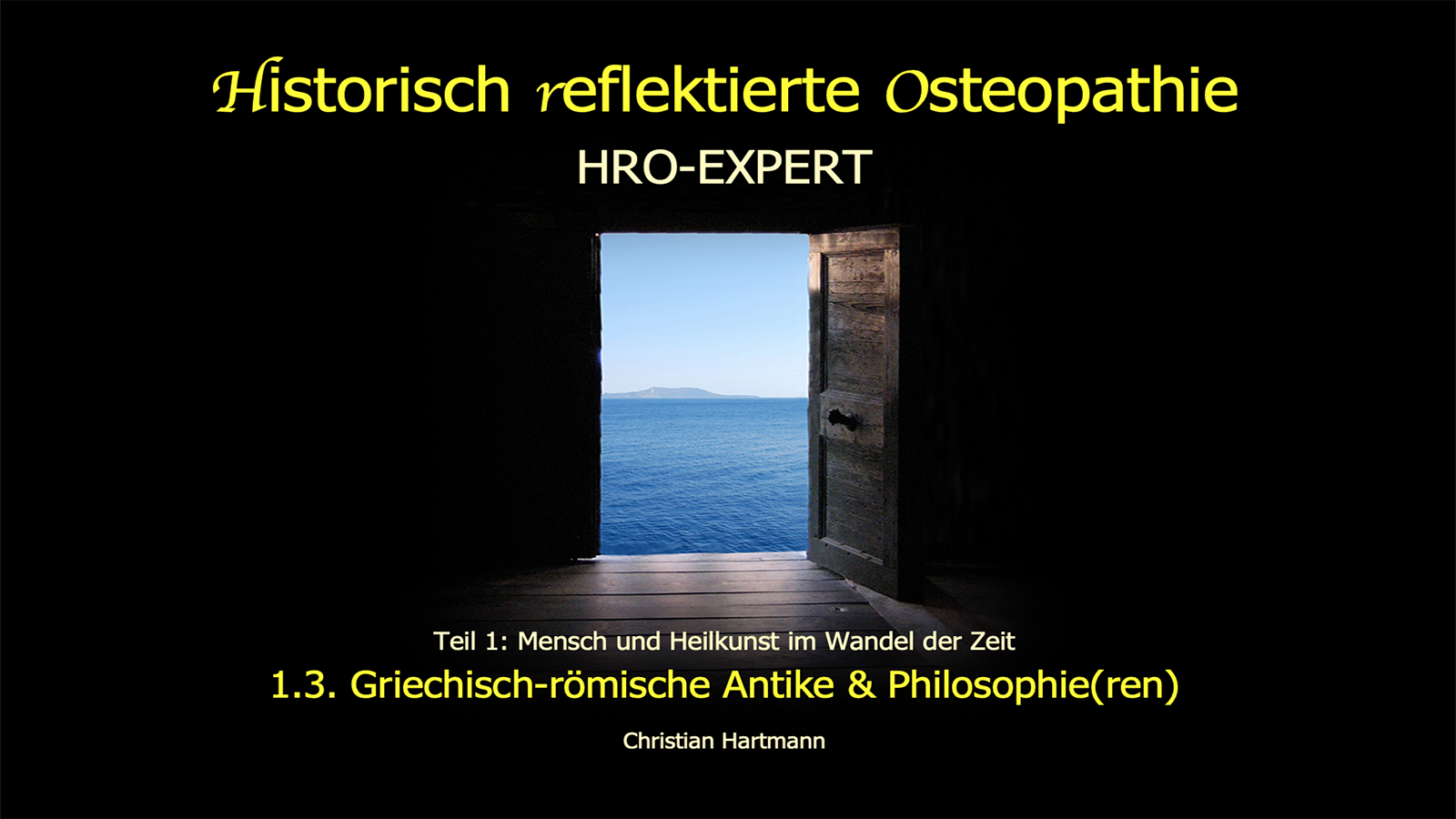 HRO-EXPERT: 1.3. Griechisch-römische Antike & Philosophie(ren)